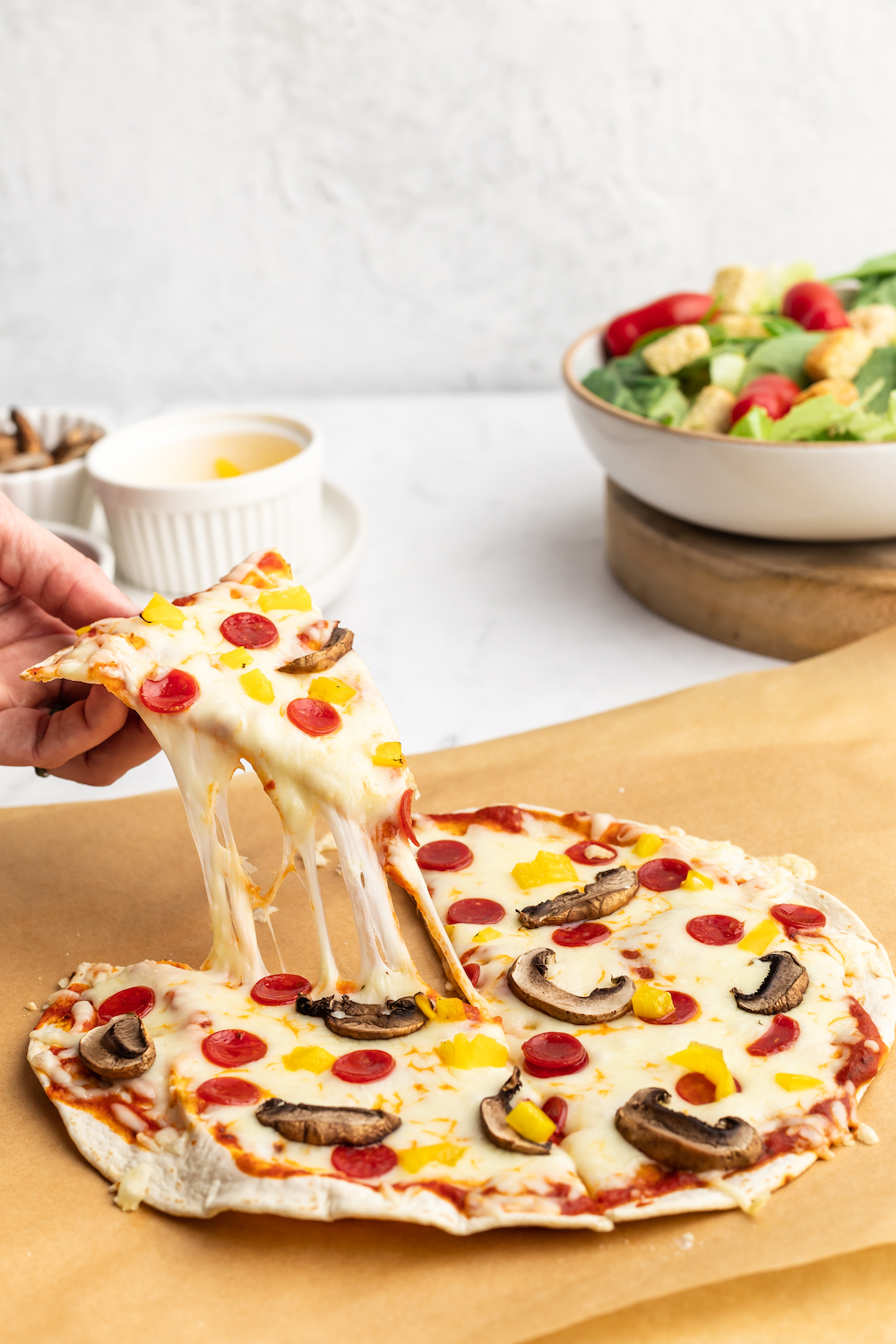 Homemade Tortilla Pizza: Fast, Affordable, & Delicious